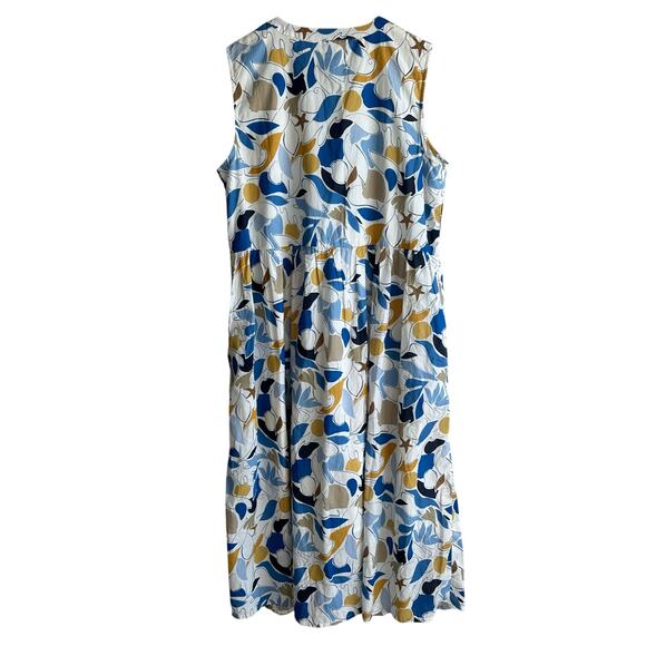 Seasalt Cornwall Shale Way Sleeveless Dress US 10 - Picture 5 of 11